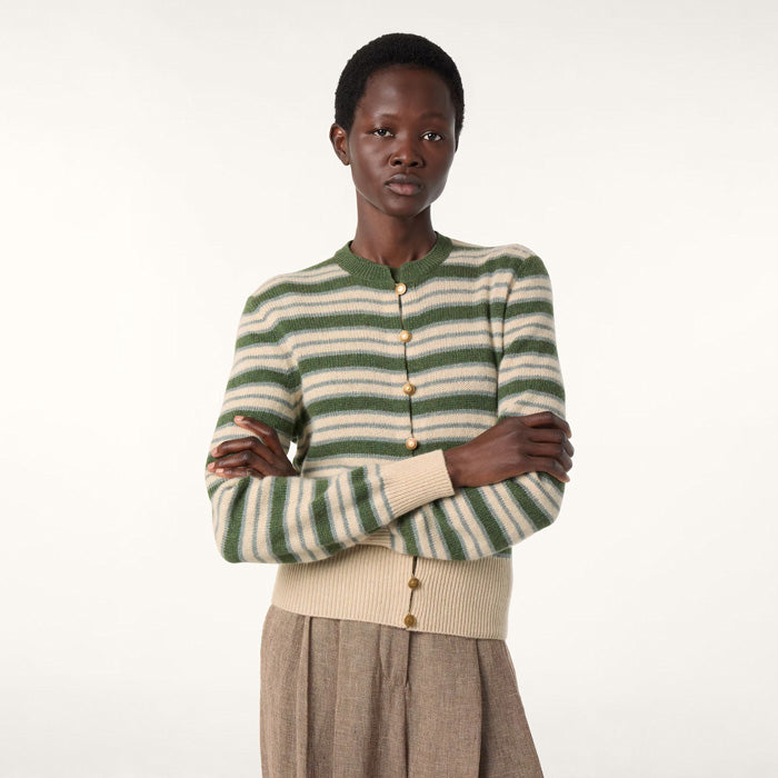 Fobello Stripes Cardigan