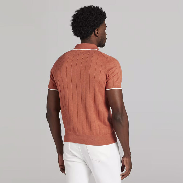 Lightweight Modern Fit Button Sweater