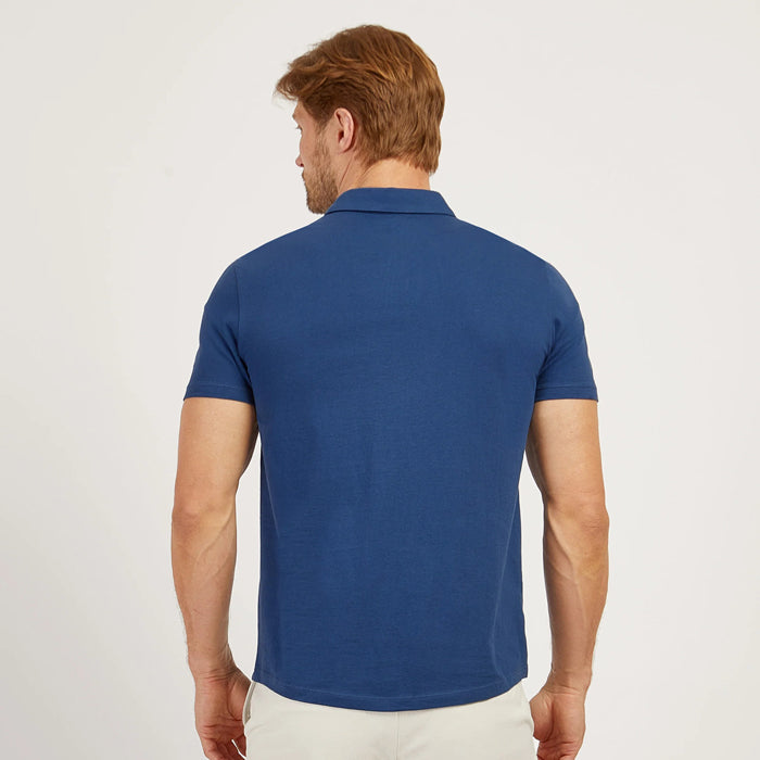 Sueded Cotton Jersey Polo