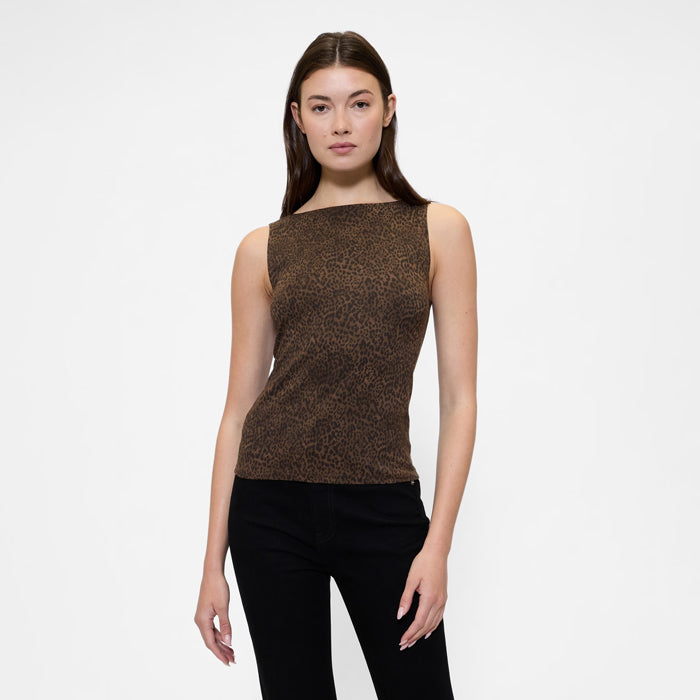 Oversized Cropped Crewneck T-Shirt