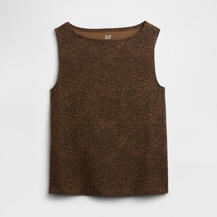 Oversized Cropped Crewneck T-Shirt