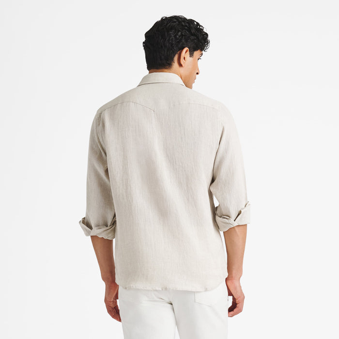 The Baird McNutt Irish Linen Western Shirt